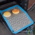 Mat de cuisson en silicone macaron facile à nettoyer personnalisé